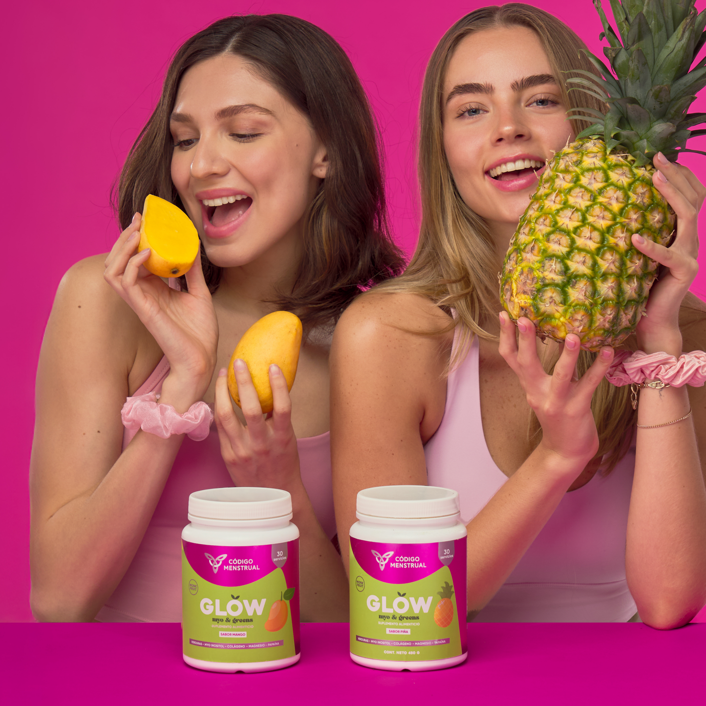 GLOW myo&greens- jugo verde en polvo