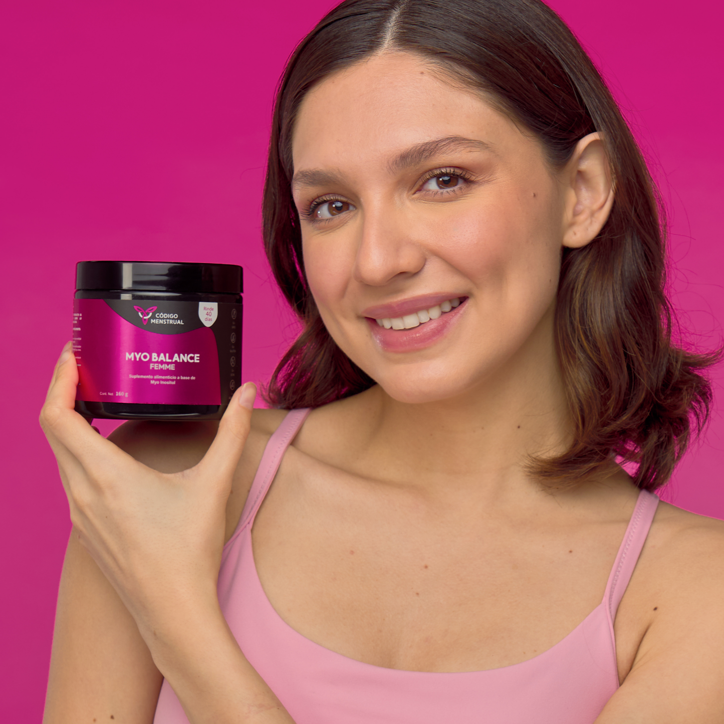 Myo Balance Femme - 4,000mg de myoinositol en polvo
