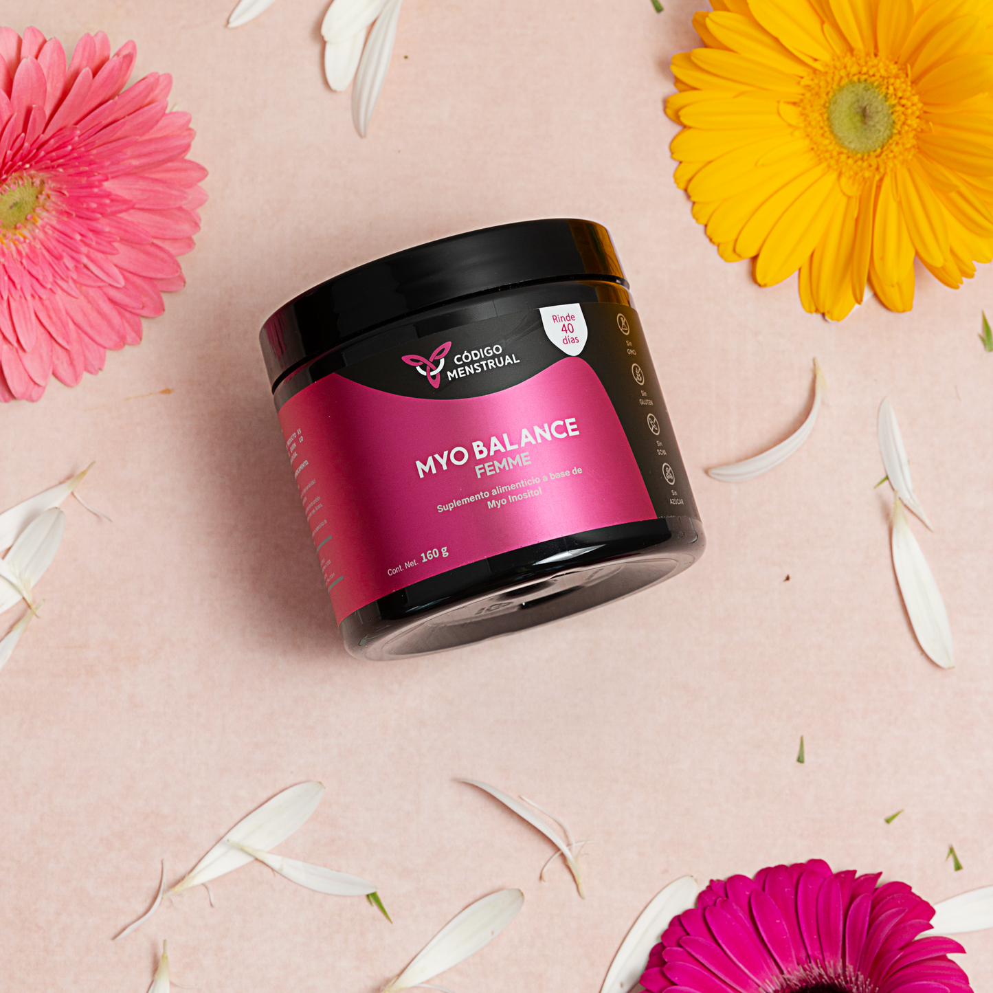 Myo Balance Femme - 4,000mg de myoinositol en polvo