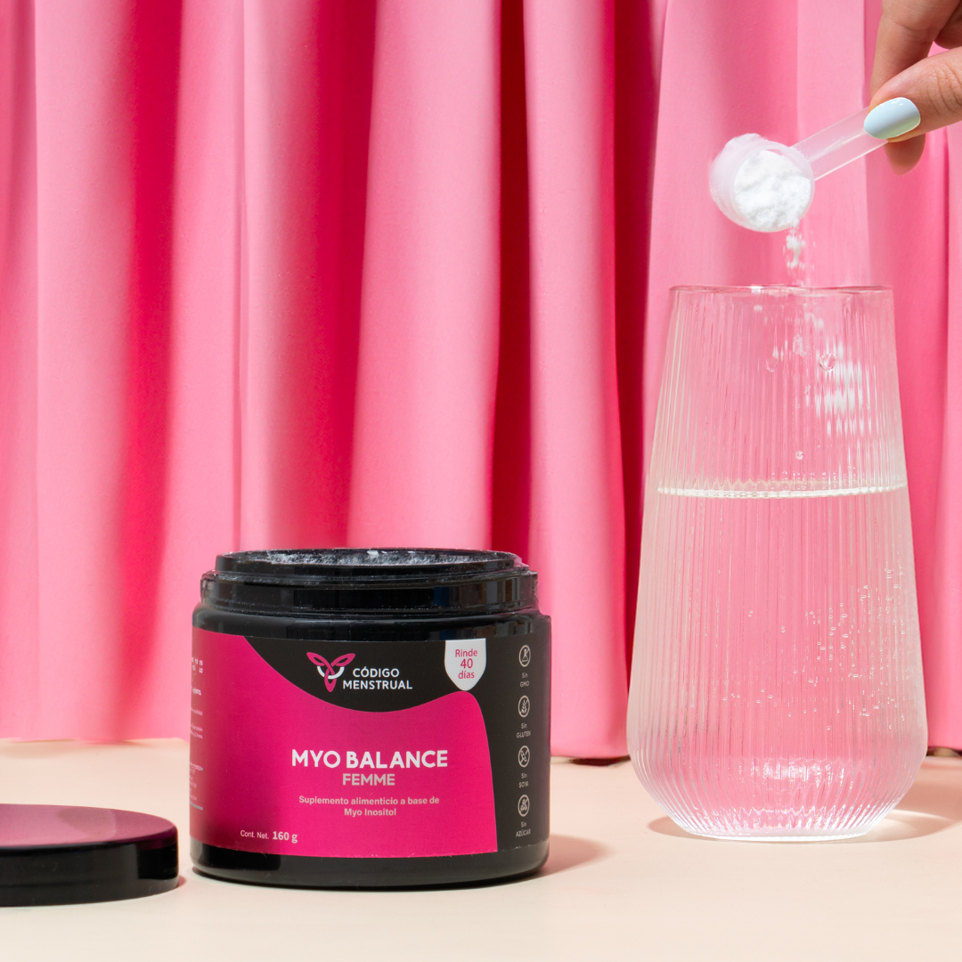 Myo Balance Femme - 4,000mg de myoinositol en polvo