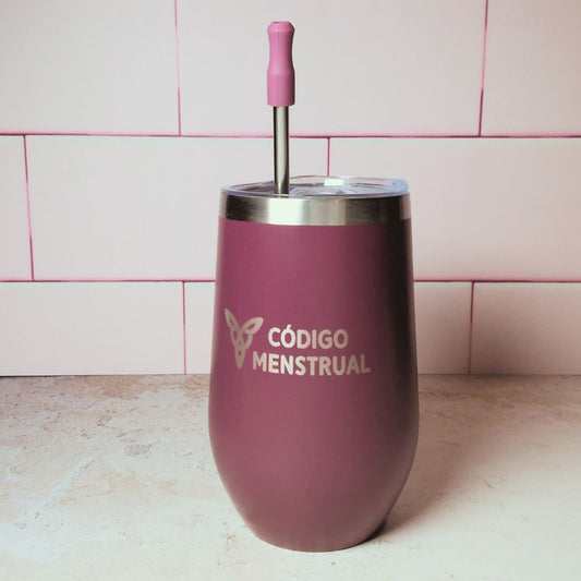 Vaso 450ml con popote