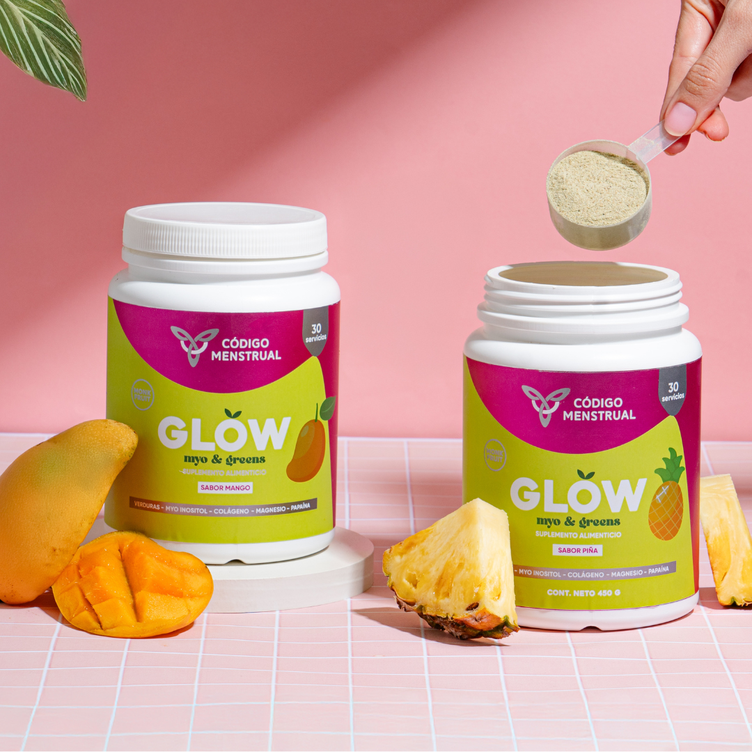 GLOW myo&greens- jugo verde en polvo