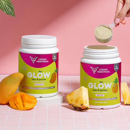 GLOW myo&greens- jugo verde en polvo